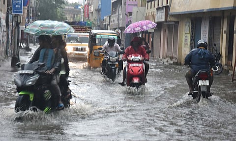 மேலடுக்கு சுழற்சி காரணமாக மேலும் 3 நாட்கள் மழை நீடிக்கும்- அதிகபட்சமாக 16 செ.மீ. மழை பதிவு