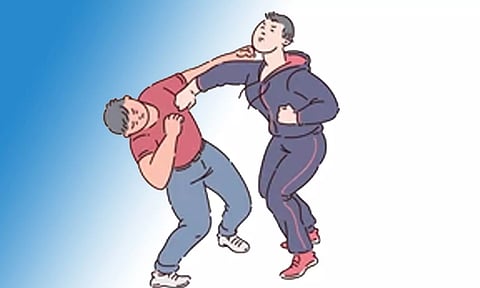 இலங்கை அகதி மீது தாக்குதல்; 2 பேர் கைது