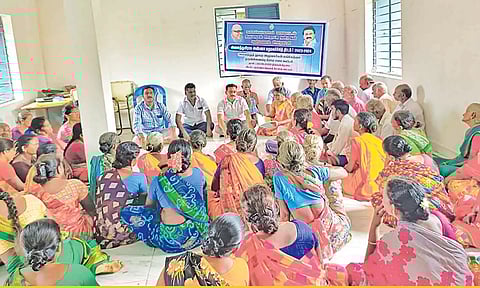 கிராம சபை கூட்டம் நடந்தது.