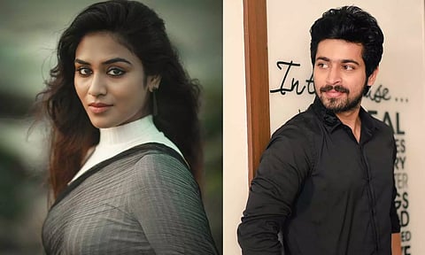 பார்க்கிங்கில் ஹரிஷ் கல்யாண்-இந்துஜா..