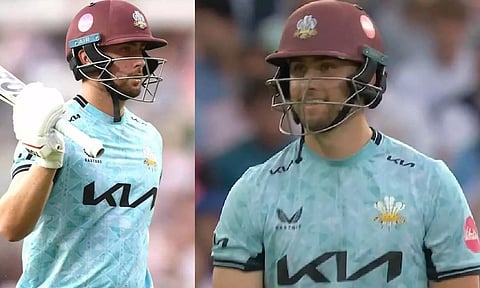 ஒரே ஓவரில் 5 சிக்சர் விளாசிய வில் ஜேக்ஸ்.. மிஸ் ஆன 6-வது பந்தால் உலக சாதனையும் மிஸ்.. வீடியோ