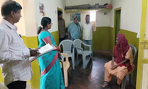 மாற்றுத்திறனாளிகள் கணக்கெடுப்பு பணி