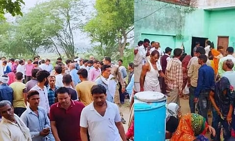 புதுமண தம்பதி உள்பட 5 பேர் வெட்டிக்கொலை- கொலையாளியும் தனக்கு தானே சுட்டு பலி