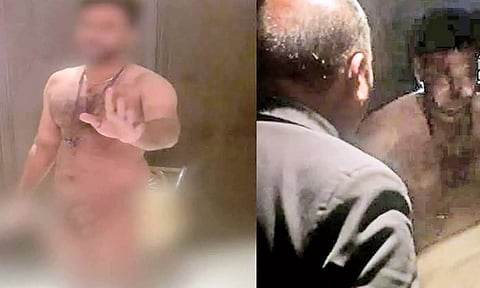 சென்னை நட்சத்திர ஓட்டலில் காதலியுடன் தங்கிய போதை வாலிபர்- நிர்வாணமாக சுற்றியதால் பரபரப்பு