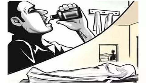 மூட்டு வலியால் அவதிப்பட்டவிவசாயி விஷம் குடித்து சாவு