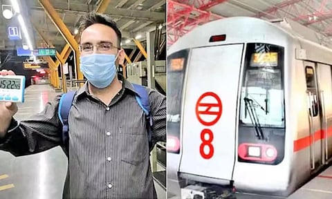 16 மணி நேரத்திற்குள் 286 மெட்ரோ ரெயில் நிலையங்களை கடந்து கின்னஸ் சாதனை படைத்த வாலிபர்