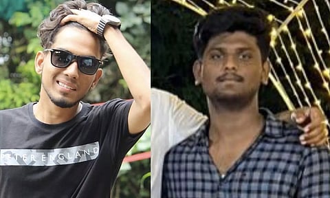 திண்டிவனத்தில் லாரி மோதி மோட்டார் சைக்கிளில் சென்ற 2 வாலிபர்கள் பலி