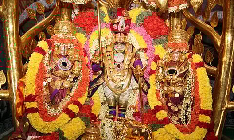 சீனிவாசமங்காபுரம் கோவிலில் சாத்காத்கார வைபவ உற்சவம் நிறைவு