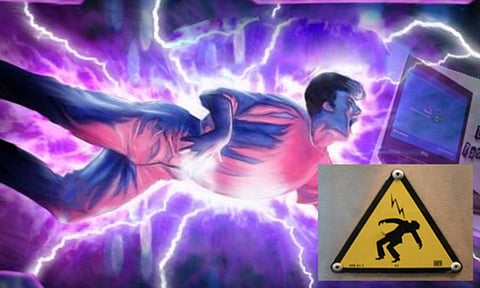 மின்சாரம் தாக்கி வாலிபர் பலி