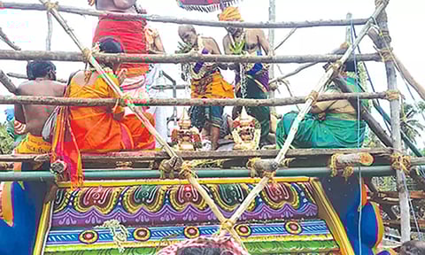 தில்லை காளியம்மன் கோவிலில் கும்பாபிஷேக விழா