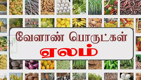 சாலைப்புதூரில் வேளாண் பொருட்கள் ரூ.16.80 லட்சத்துக்கு விற்பனை