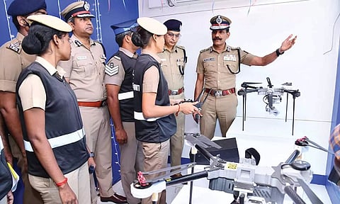 சென்னை போலீசில் 'டிரோன்' சிறப்பு படை- சைலேந்திரபாபு தொடங்கி வைத்தார்