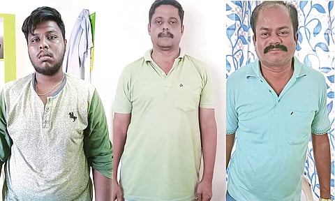 ஈரோடு கருங்கல்பாளையத்தில் ஆன்லைனில் லாட்டரி விற்ற பெண் உள்பட 4 பேர் கைது