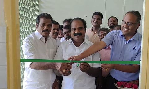 அறந்தாங்கி அரசு கல்லூரியில் நவீன கழிப்பறைகள்