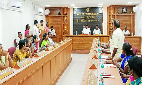 ஒடுகத்தூர் பேரூராட்சியில் ரூ.25.30 கோடியில் குடிநீர் திட்ட பணிகள்