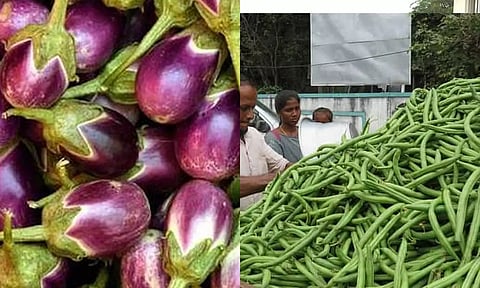 பீன்ஸ், கத்தரிக்காய் ரூ.100-ஐ கடந்தது: மிளகாய், இஞ்சி விலை 3 மடங்கு உயர்ந்தது