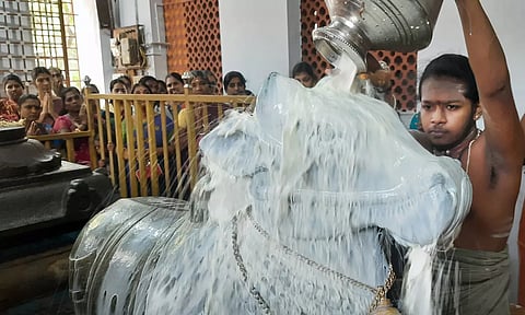 கன்னியாகுமரி பகுதியில் 12 சிவாலயங்களில் மகா சனி பிரதோஷ வழிபாடு