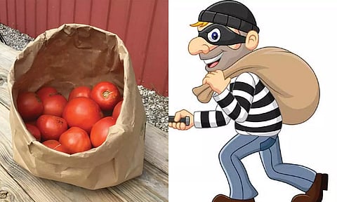 டாஸ்மாக் ஊழியர்களிடம் பணத்திற்கு பதில் தக்காளி பையை திருடி சென்ற கொள்ளையர்கள்