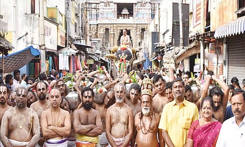 ஸ்ரீரங்கம் ரெங்கநாதர் கோவிலில் நம்பெருமாள் ஜேஷ்டாபிஷேகம்