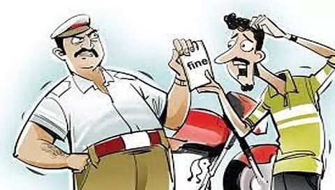 சேலத்தில் 3 நாட்களில் விதிகளை மீறிய 8,971 வாகன ஓட்டிகள் மீது வழக்கு
