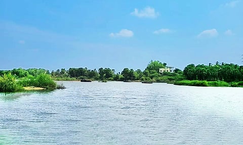 ரூ.11.50 கோடியில் பணிகள் மும்முரம்- நெல்லையில் தாமிரபரணி ஆற்றை ரசிக்க 'வியூ பாய்ண்ட்'
