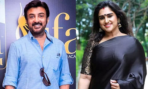 நடிகர் மோகனுடன் இணைந்த வனிதா விஜயகுமார்