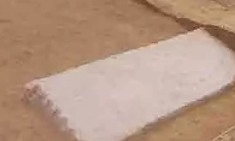 ராஜேந்திர சோழன் கால கோட்டைவாசல் தூண் கண்டெடுப்பு