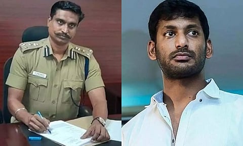 டி.ஐ.ஜி.விஜயகுமார்- விஷால்