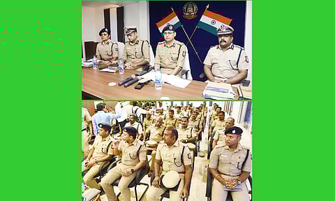 ஆலோசனை கூட்டம் டி.ஜி.பி. சங்கர் ஜிவால் தலைமையில் நடந்தது.