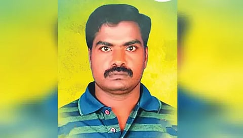 பலியான விவசாயி வெங்கடேஷ்.