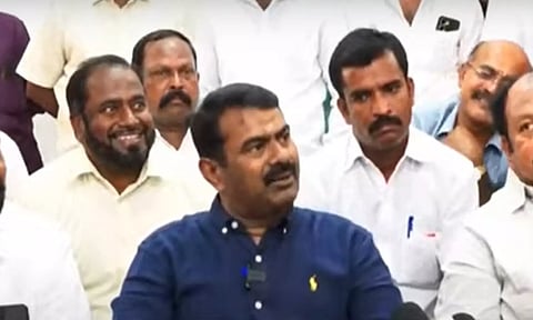 ஆளுநர் மட்டுமல்ல... நாட்டில் உள்ள அனைவரும் அரசியல் பேச வேண்டும்- சீமான்