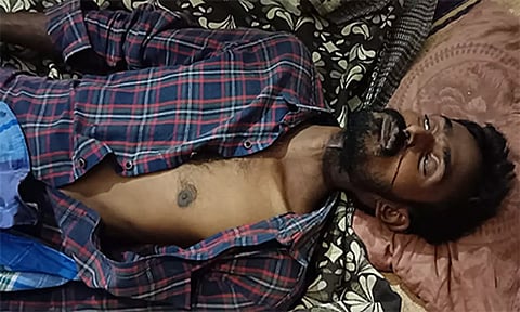 தற்கொலை செய்து கொண்ட மணிகண்டன்.