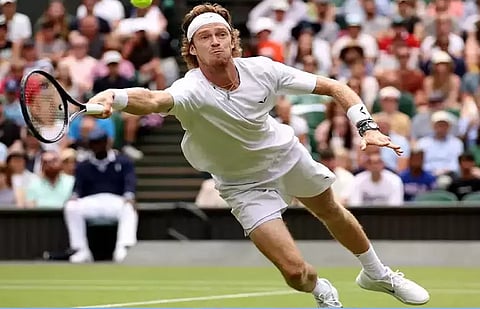 விம்பிள்டன் 2023- ஆண்ட்ரே ரூப்லெவ், ஜானிக் சின்னர் கால் இறுதிப் போட்டிக்கு முன்னேற்றம்