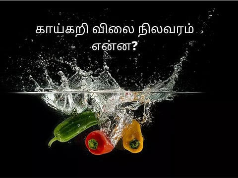 கடலூரில் இன்றைய காய்கறி விலை விவரம்
