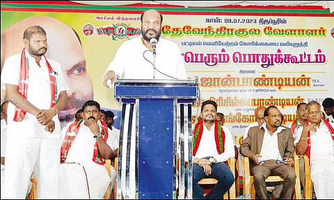 தி.மு.க., அரசு வாக்குறுதிகளை சரியாக நிறைவேற்றவில்லை- ஜான் பாண்டியன்