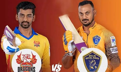 டி.என்.பி.எல். இறுதிப்போட்டியை எட்டும் 2-வது அணி எது? திண்டுக்கல் - நெல்லை அணிகள் இன்று மோதல்