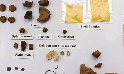 திருக்கோளூர் அகழாய்வு பணியில் 324 தொல் பொருட்கள் கண்டுபிடிப்பு- ஆய்வாளர்கள் தகவல்