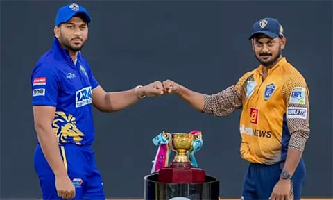 டி.என்.பி.எல் கோப்பையை வெல்லுமா நெல்லை ராயல் கிங்ஸ்..? 206 ரன்கள் இலக்கு நிர்ணயித்தது கோவை