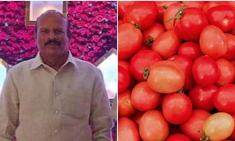 ஆந்திராவில் ரூ.30 லட்சத்துக்கு தக்காளி விற்ற வியாபாரி கொலை