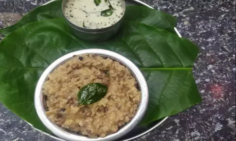 சத்தான டிபன் வரகு அரிசி கொள்ளு பொங்கல்