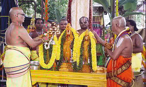 திருப்பதி கோதண்டராமசாமி கோவிலில் பவித்ரோற்சவம் தொடக்கம்