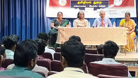 காளீஸ்வரி கல்லூரியில் தேசிய மாணவர் படைக்கு ஆள் தேர்வு