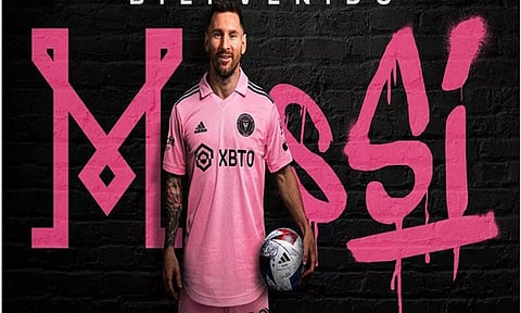அமெரிக்காவின் இன்டர் மியாமி அணியில் இணைந்தார் மெஸ்ஸி