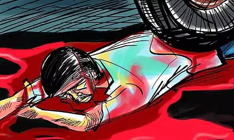 டெம்போ மோதி தேங்காய் வியாபாரி சாவு