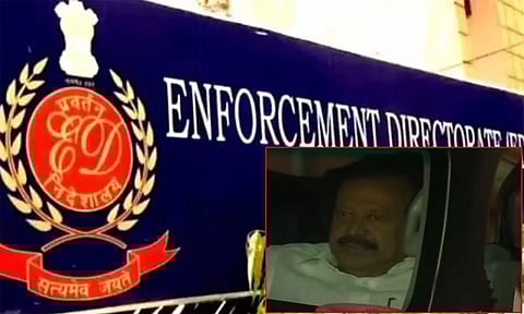 அமலாக்கத்துறை சோதனை.. விசாரணைக்கு அழைத்துச் செல்லப்பட்டார் அமைச்சர் பொன்முடி