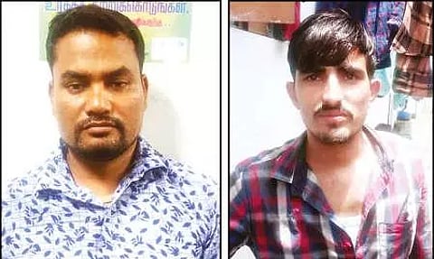 திருப்பூரில் நூதன முறையில் கஞ்சா சாக்லேட் விற்பனை- வடமாநில வாலிபர்கள் 2பேர் கைது