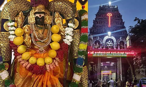 காளிகாம்பாள் கோவிலில் நடைபெறும் திருவிழாக்கள்