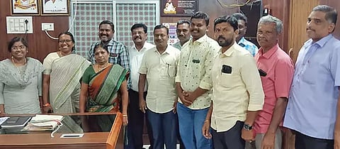 கடையநல்லூர் நகராட்சி ஆணையர் பொறுப்பேற்பு