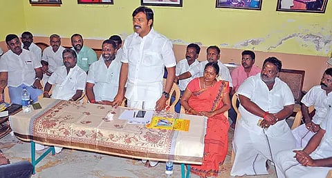 கூட்டம் நடந்தபோது எடுத்த படம்.