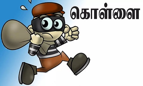 ரியல் எஸ்டேட் அலுவலகத்தை உடைத்து 20 பவுன்-ரூ 23 லட்சம் கொள்ளை